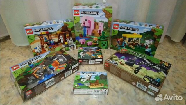 Конструкторы Lego Minecraft