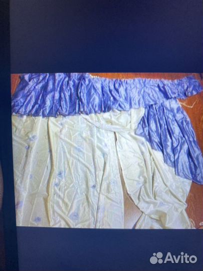 Шторы с ламбрекеном бу