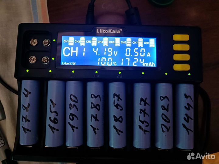 Аккумулятор 18650 б/у 50 р шт