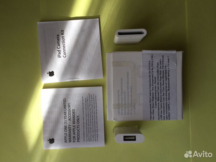 Адаптер-переходник apple iPad camera connection ki