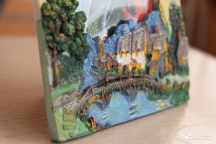 Фоторамка Oldena пластик рельефный пейзаж 10х15