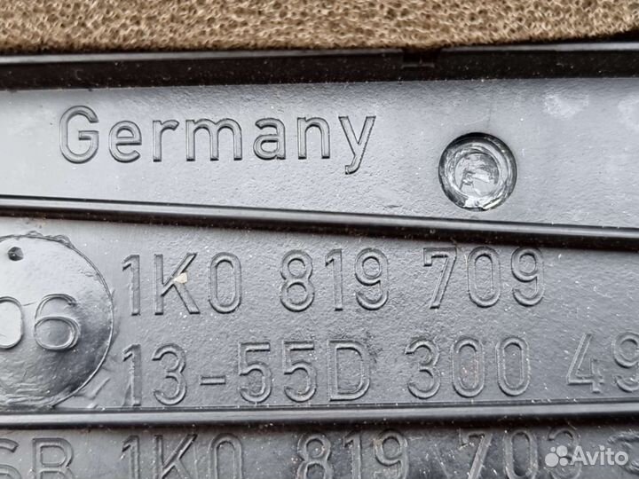 Дефлектор отопителя левый VW Golf 5 Jetta