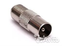 Штекер тв F-гнездо