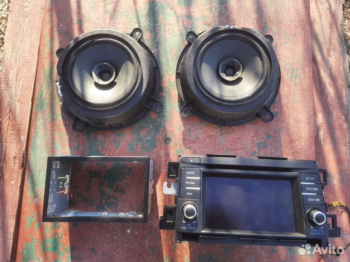 Оригинальная магнитола mazda 6 gj