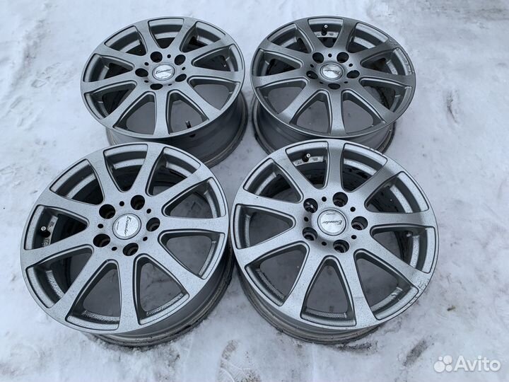 Литье Exceeder R16 5*114.3 et53 4шт из японии