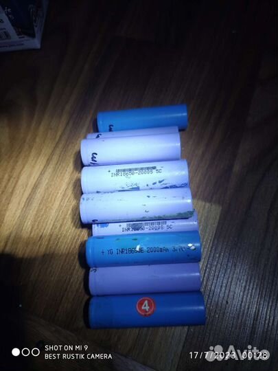 Аккумуляторы 18650 разные высокотоковые