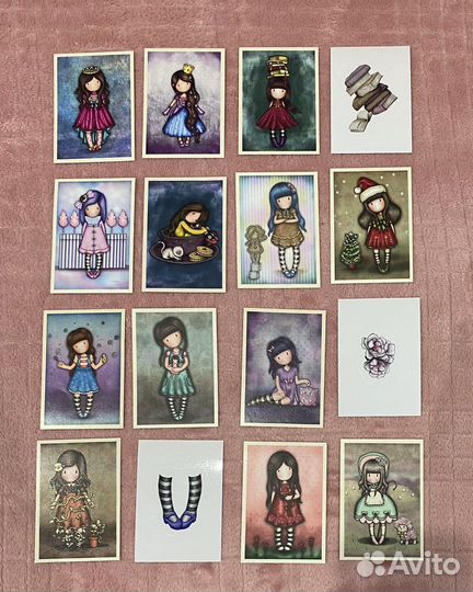 Наклейки panini gorjuss