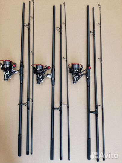 Комплекты карповых удилищ с катушками №18