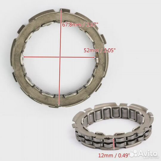 Подшипник обгонной муфты стартера BRP, Can-Am