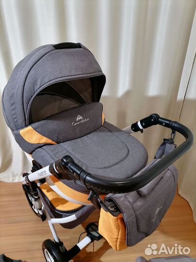 Коляска 2 в 1 Caretto Riviera/доставка бесплатно