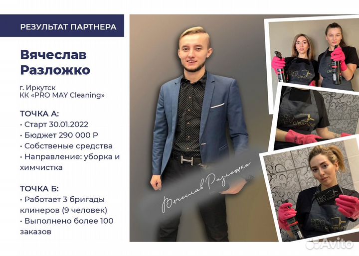 Клининговая компания под ключ. Челябинск