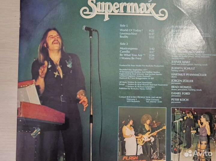 Supermax World Of Tuday LP 1st