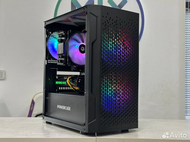 Игровой компьютер (Пк) Ryzen 5 5500/RTX3050/16GB