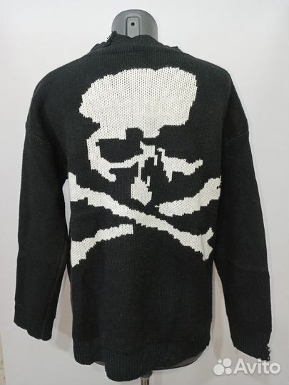 Джемпер с рваными краями 42-48