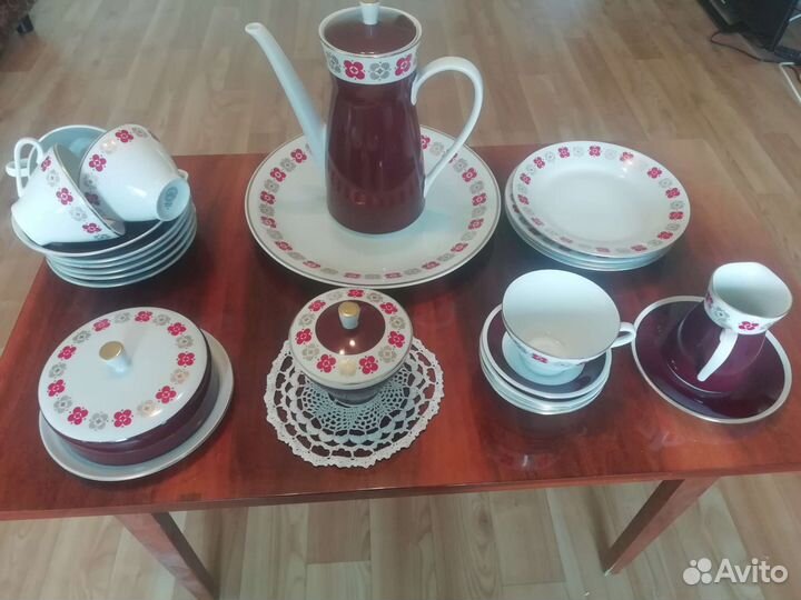 Кофейный сервиз гдр