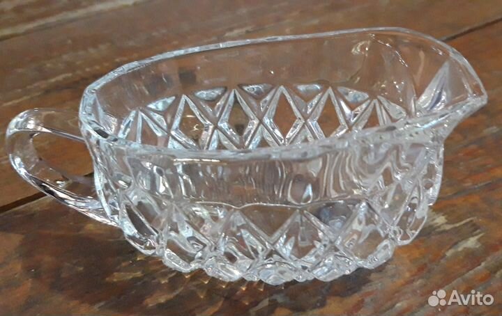 Сливочник. Хрусталь. СССР. 1950 - 1970 гг