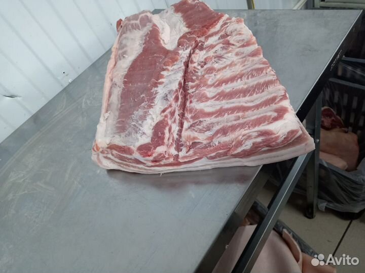 Грудинка свиная охл., и змз