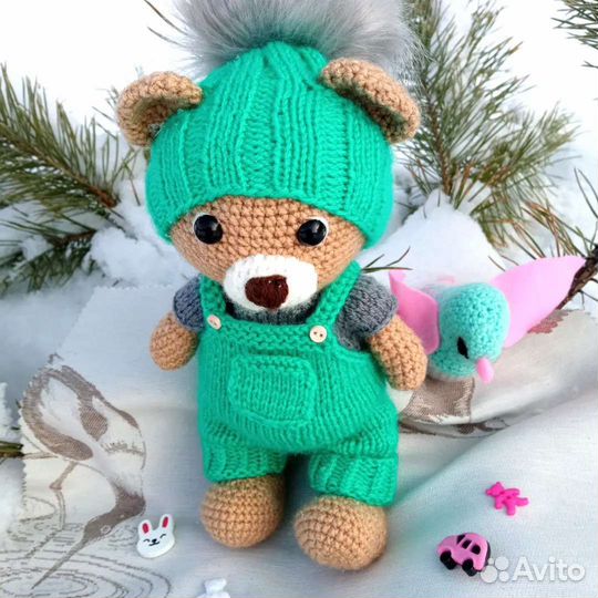 Мишка игрушка ручная работа