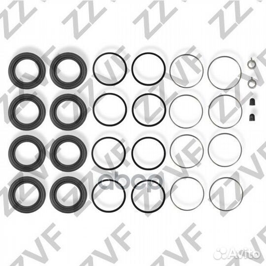 Ремкомплект суппорта тормозного переднего toyot