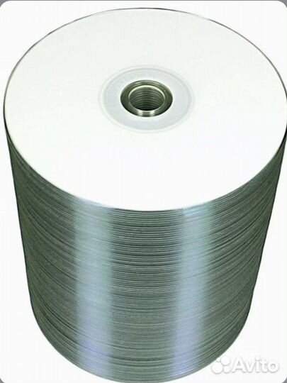 Диски DVD-R Чистые Printable от 100 штук