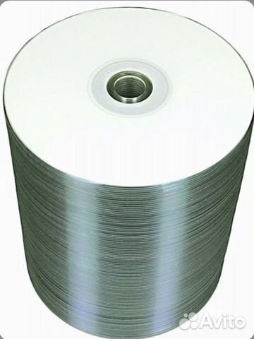 Диски DVD-R Чистые Printable от 100 штук