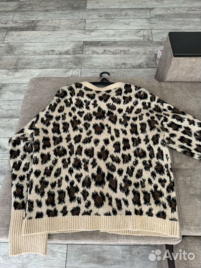 Кардиган леопардовый