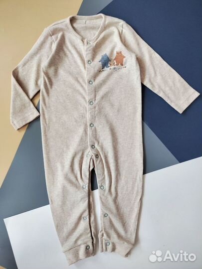 Новые слипы 86 Mothercare с открытой ножкой