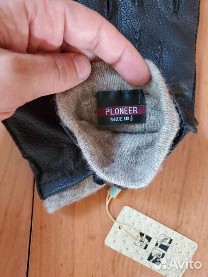 Мужские кожаные перчатки