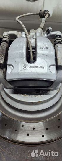 Суппорт тормозной задний Mercedes ML GLE 166