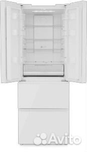 Холодильник многодверный zugel zrfd361W белый