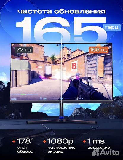 Игровой монитор Xiaomi 165 герц/24