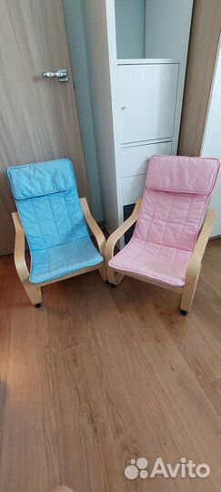 Кресло детское Икеа Поэнг