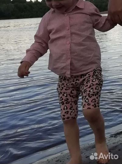 Рубашка на девочку 74