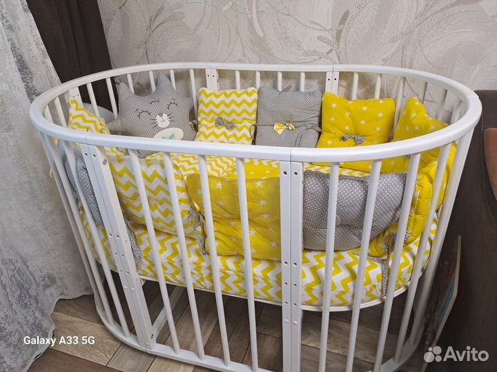 Детская кроватка трансформер