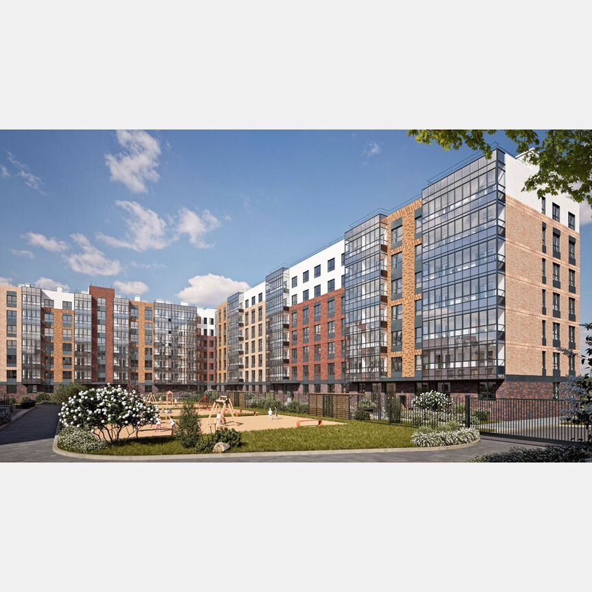 1-к. квартира, 33,9 м², 2/7 эт.