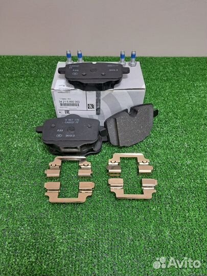 BMW X5 G05 колодки тормозные задние