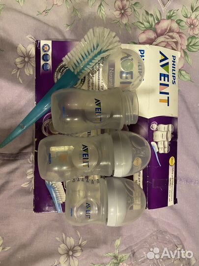 Бутылочки avent новые