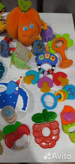 Большой пакет игрушек развивающих