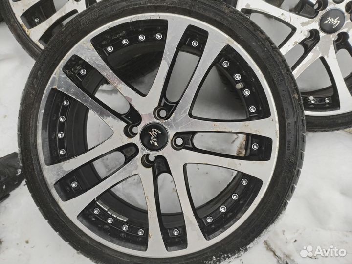 Диски рельсы r 17 с резиной 4/98