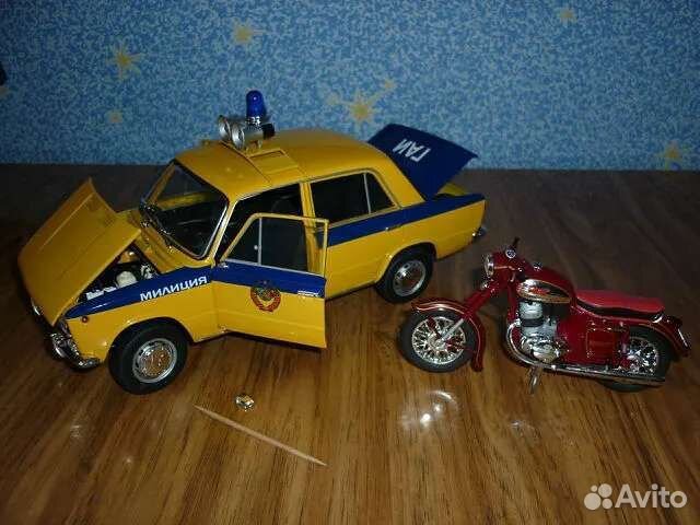 Модели мотоциклов 1:10, 1:18, 1:24