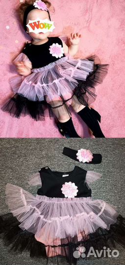 Боди для девочки 68