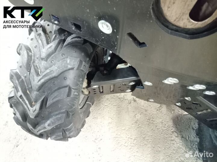 Защита днища на квадроцикл Polaris sportsman 800 f