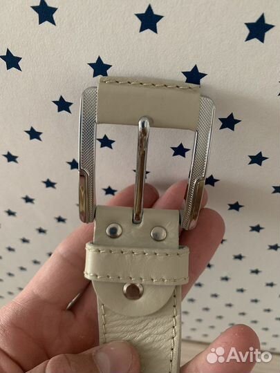 Мужской кожаный ремень