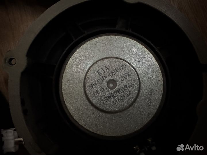 Штатные колонки kia sportage (оригинальные)