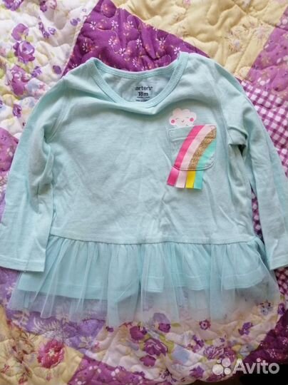Вещи летние для девочки 74 размер
