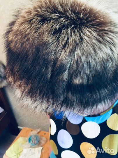 Шапка из енота