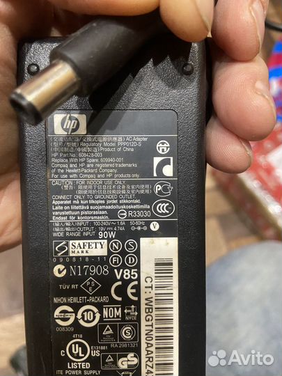 Блоки питания для ноутбуков HP,Samsung,Acer и пр