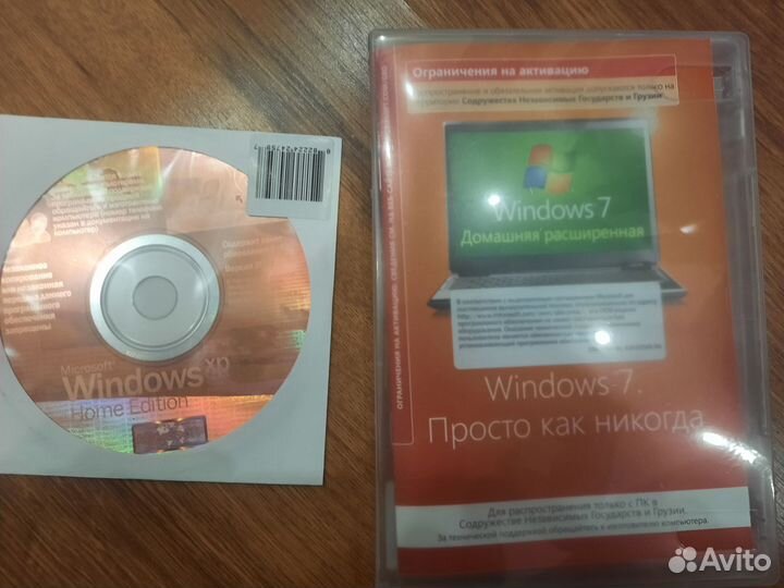 Диск windows - 7, xp