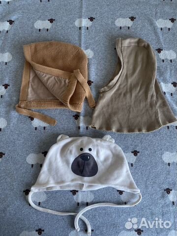 Шапка детская 3 штуки