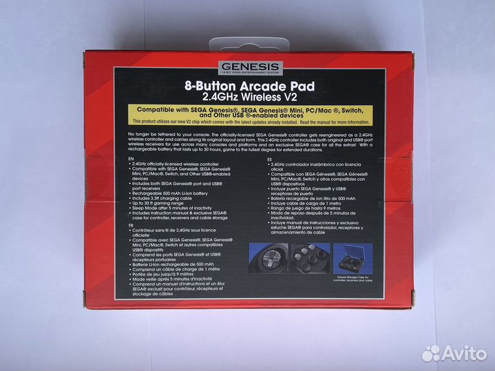 Геймпад беспроводной 2.4GHz Retro-bit